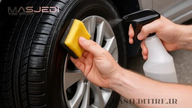چگونه لاستیک را براق کنیم